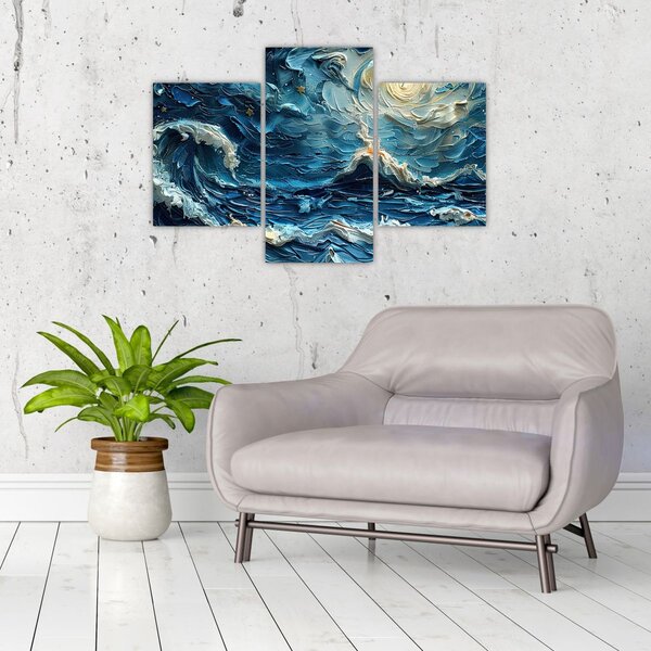 Slika - Slikanje neba i mora (90x60 cm)