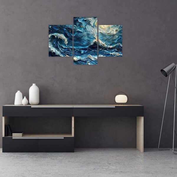 Slika - Slikanje neba i mora (90x60 cm)