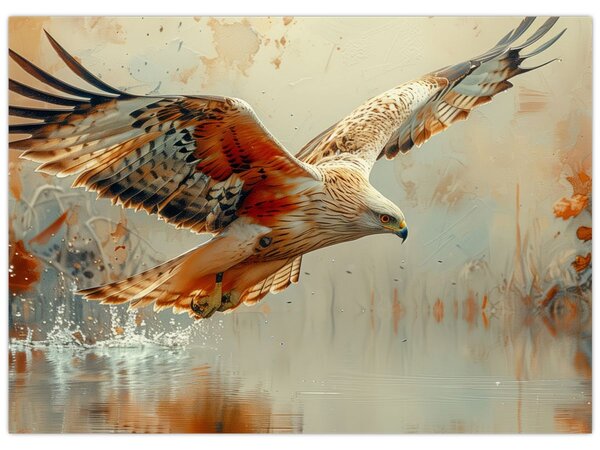 Slika - Ptica grabljivica (70x50 cm)