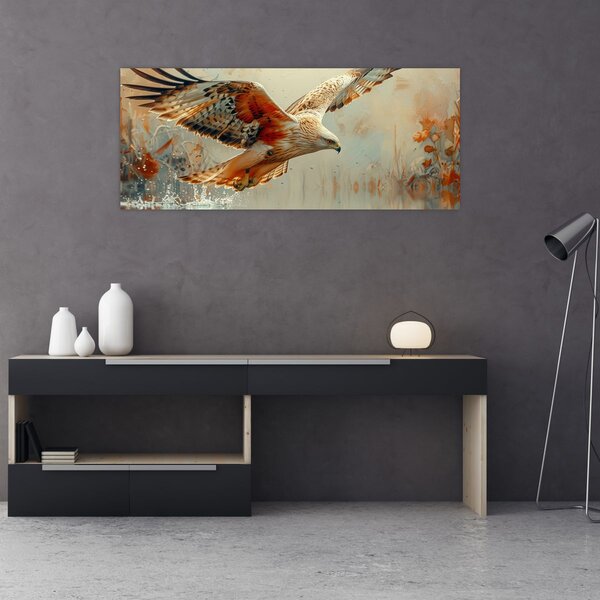 Slika - Ptica grabljivica (120x50 cm)