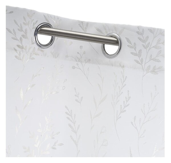 Bijela/u srebrnoj boji prozirna zavjesa 140x260 cm Buds – Casa Selección