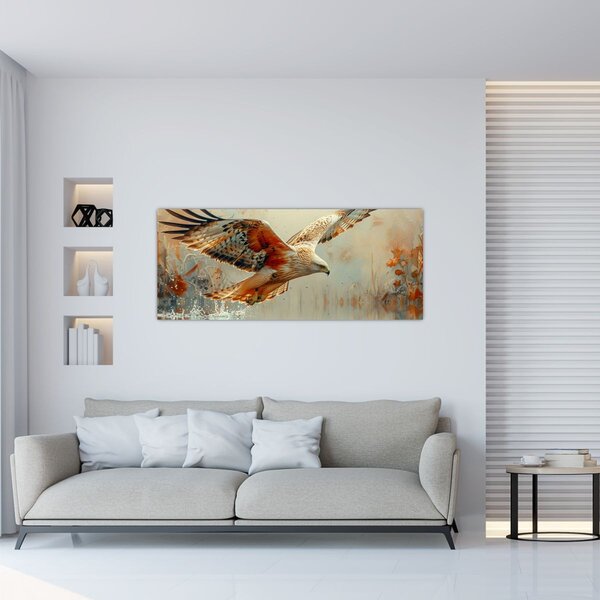 Slika - Ptica grabljivica (120x50 cm)