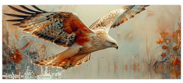 Slika - Ptica grabljivica (120x50 cm)