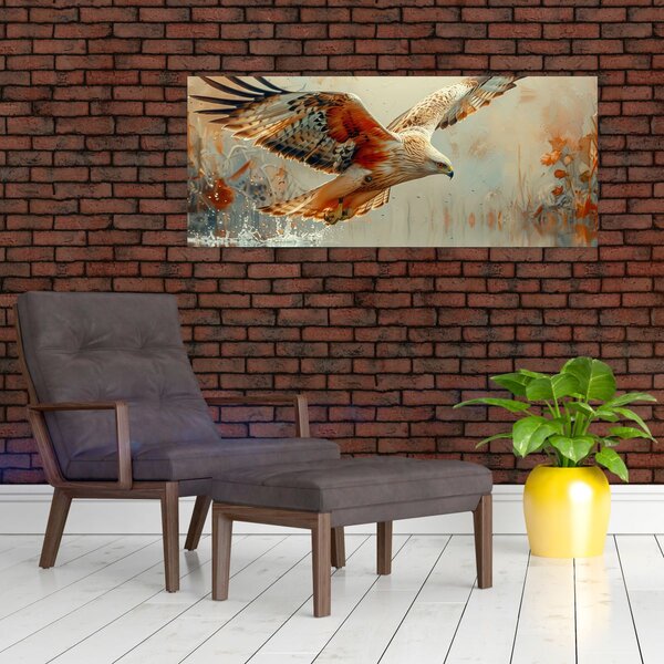 Slika - Ptica grabljivica (120x50 cm)