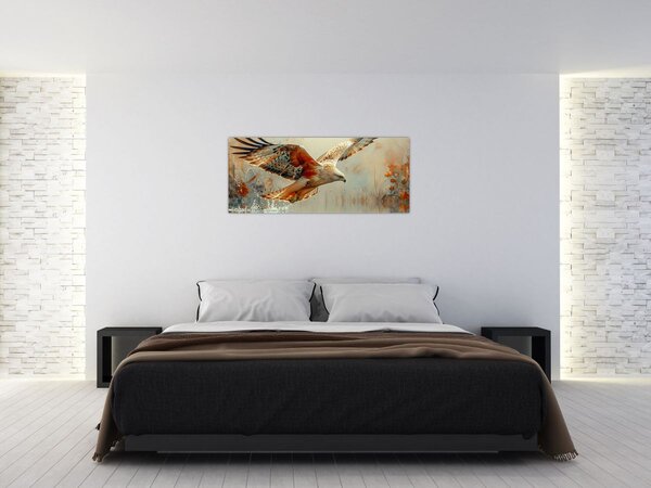 Slika - Ptica grabljivica (120x50 cm)