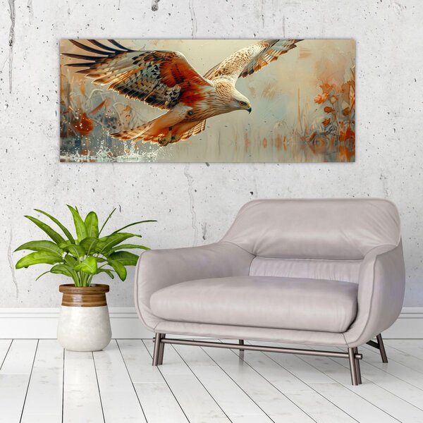 Slika - Ptica grabljivica (120x50 cm)