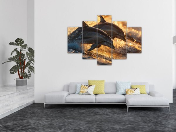 Slika - Dupini (150x105 cm)
