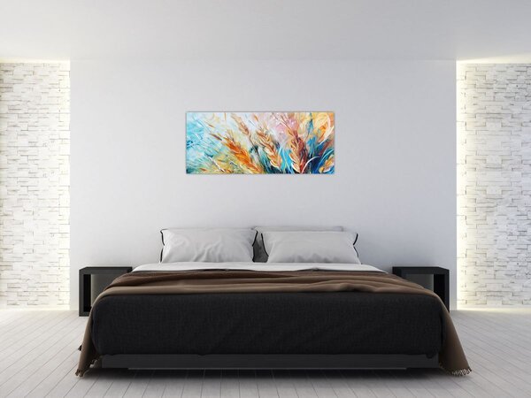 Slika - Pšenica, apstrakcija (120x50 cm)
