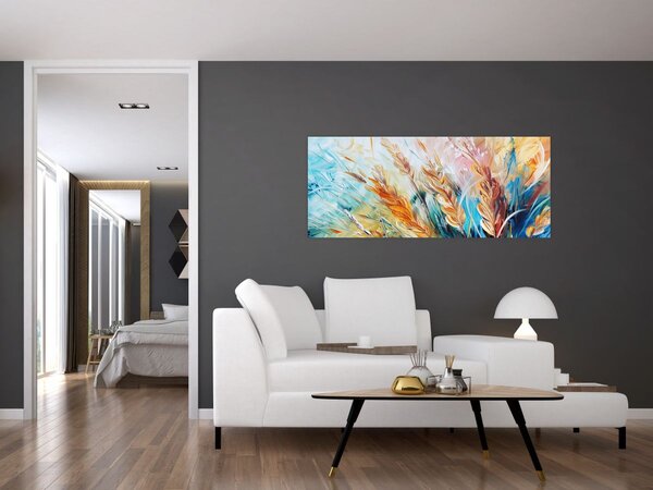 Slika - Pšenica, apstrakcija (120x50 cm)