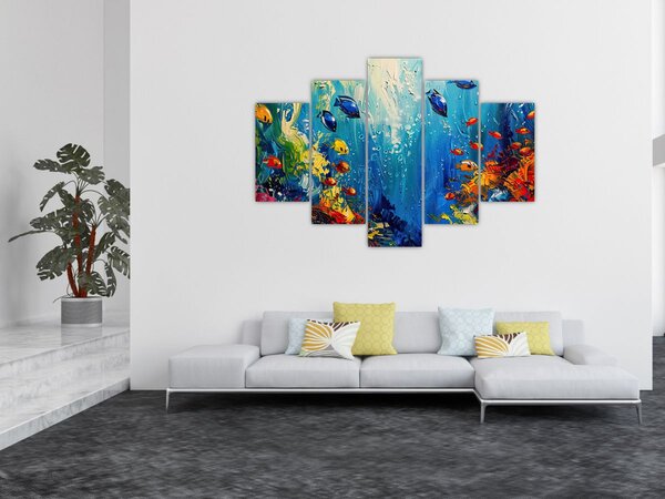 Slika - Slikanje podvodnog svijeta (150x105 cm)
