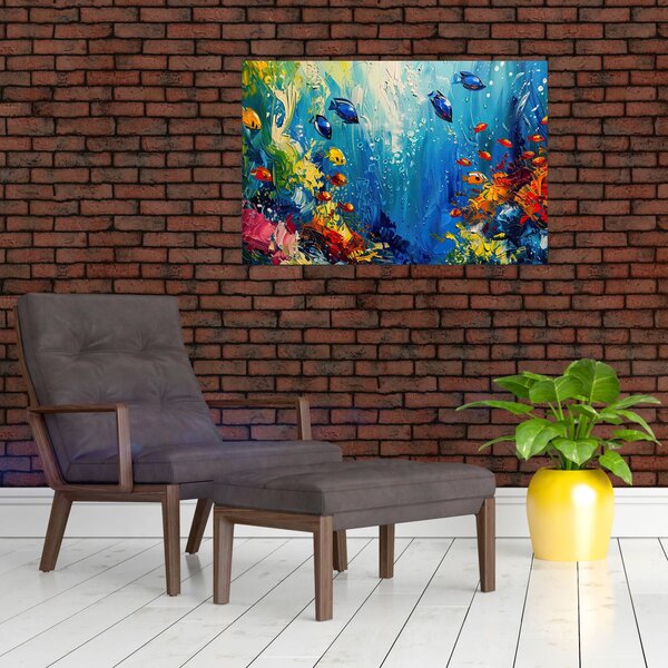 Slika - Slikanje podvodnog svijeta (90x60 cm)