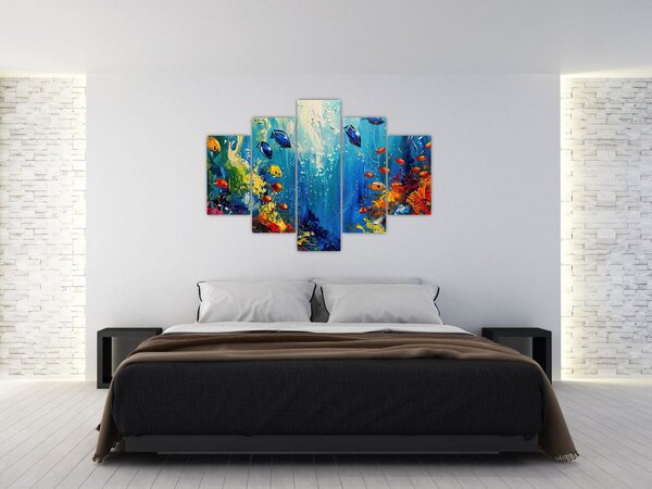 Slika - Slikanje podvodnog svijeta (150x105 cm)