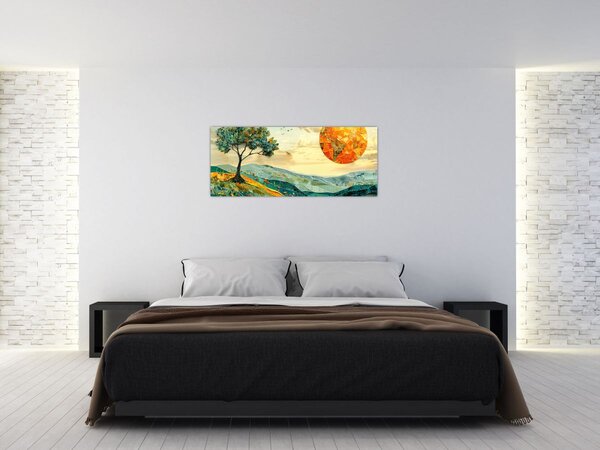 Slika - Pejzažna ilustracija (120x50 cm)