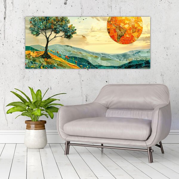 Slika - Pejzažna ilustracija (120x50 cm)