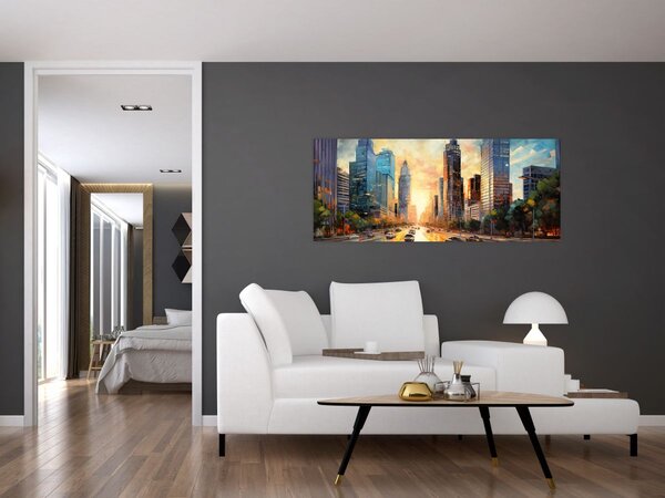 Slika - Slikarstvo grada (120x50 cm)