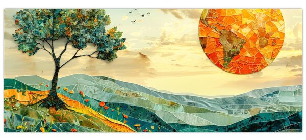 Slika - Pejzažna ilustracija (120x50 cm)