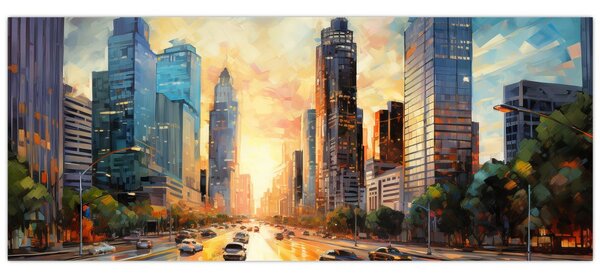 Slika - Slikarstvo grada (120x50 cm)