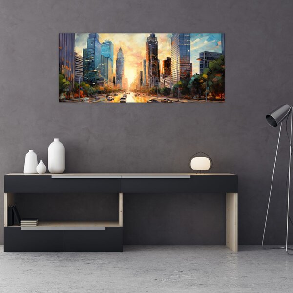 Slika - Slikarstvo grada (120x50 cm)
