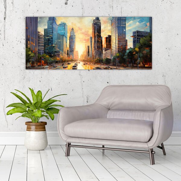 Slika - Slikarstvo grada (120x50 cm)