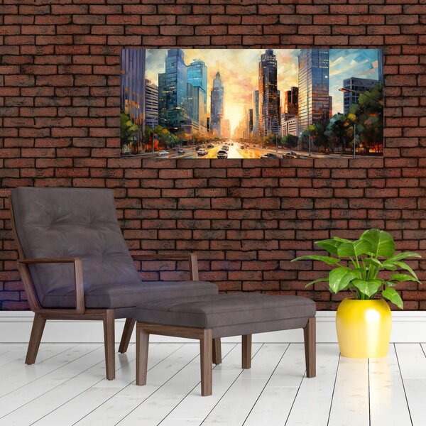 Slika - Slikarstvo grada (120x50 cm)
