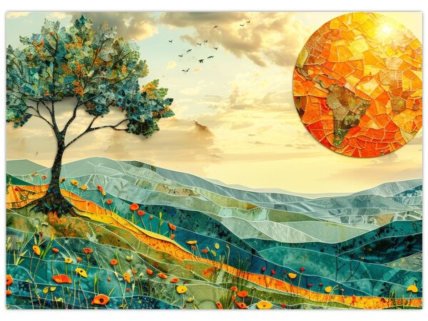 Slika - Pejzažna ilustracija (70x50 cm)