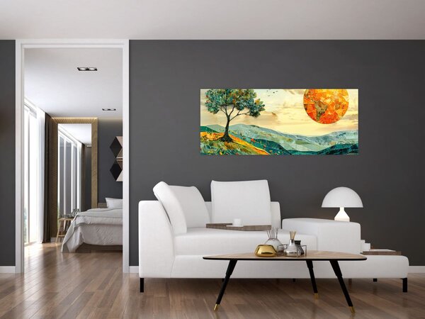 Slika - Pejzažna ilustracija (120x50 cm)