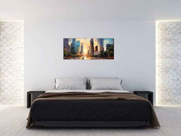 Slika - Slikarstvo grada (120x50 cm)