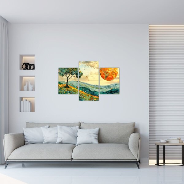 Slika - Pejzažna ilustracija (90x60 cm)