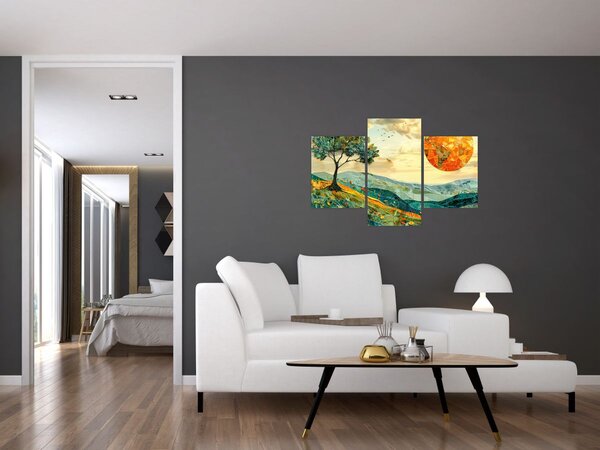 Slika - Pejzažna ilustracija (90x60 cm)