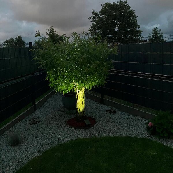 Sunčev reflektor pod ili zid 4 LED svjetiljka IP65