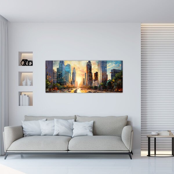 Slika - Slikarstvo grada (120x50 cm)