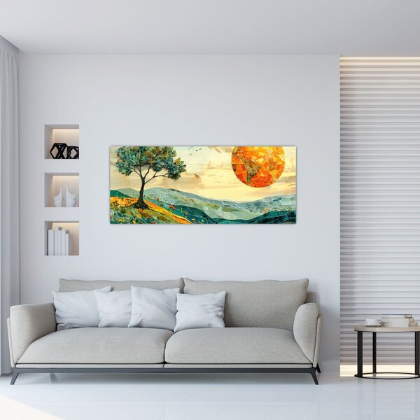 Slika - Pejzažna ilustracija (120x50 cm)