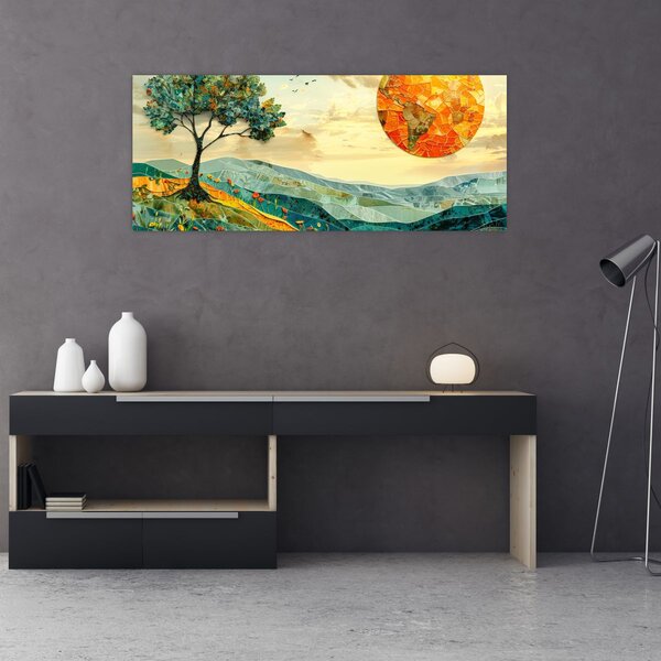 Slika - Pejzažna ilustracija (120x50 cm)