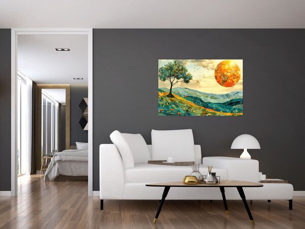 Slika - Pejzažna ilustracija (90x60 cm)