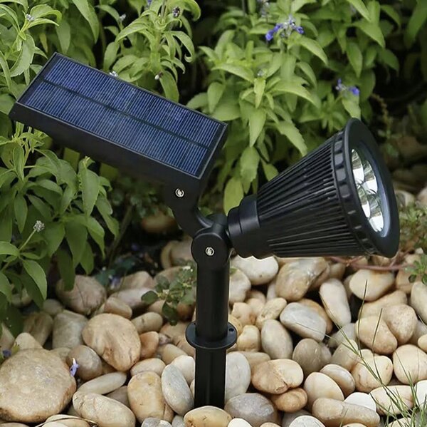 Sunčev reflektor pod ili zid 4 LED svjetiljka IP65