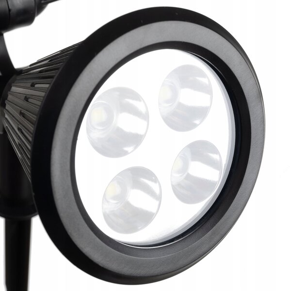 Sunčev reflektor pod ili zid 4 LED svjetiljka IP65