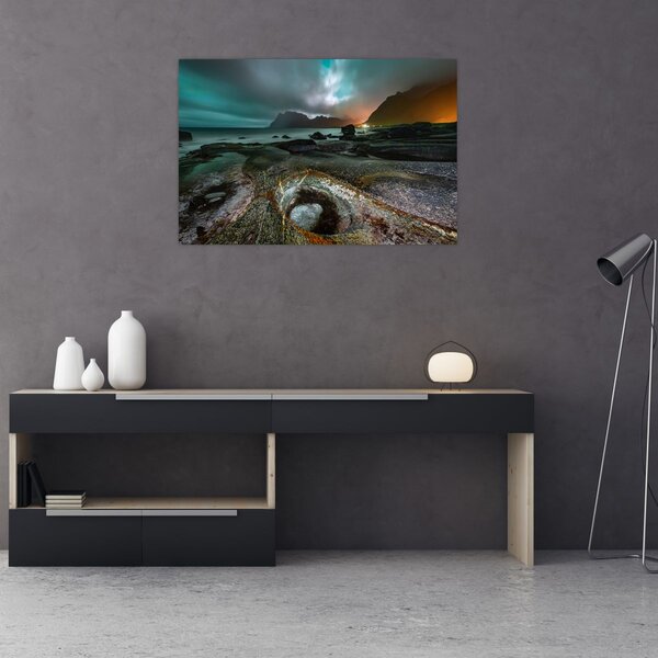 Slika - Noćna scena (90x60 cm)