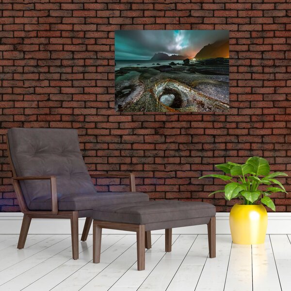 Slika - Noćna scena (70x50 cm)