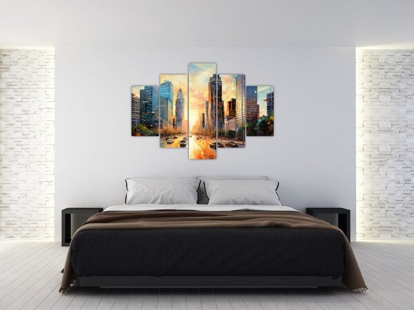 Slika - Slikarstvo grada (150x105 cm)