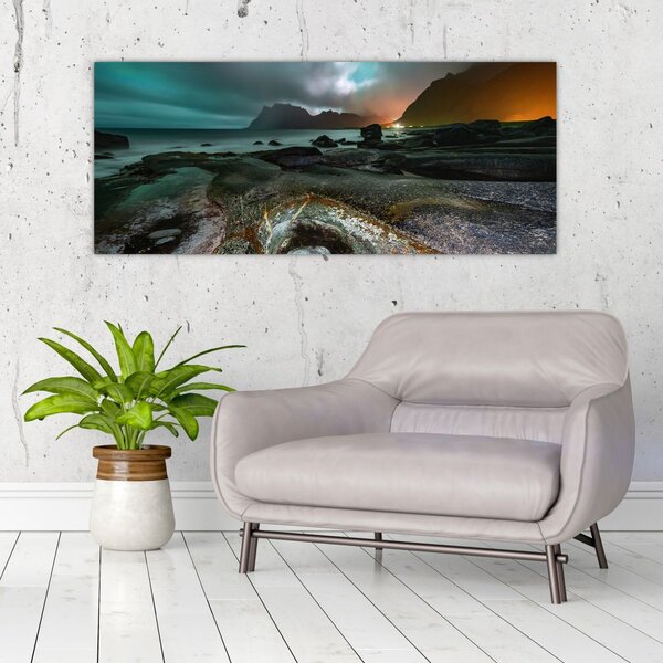 Slika - Noćna scena (120x50 cm)