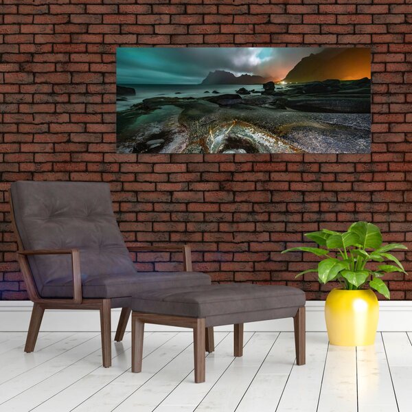 Slika - Noćna scena (120x50 cm)