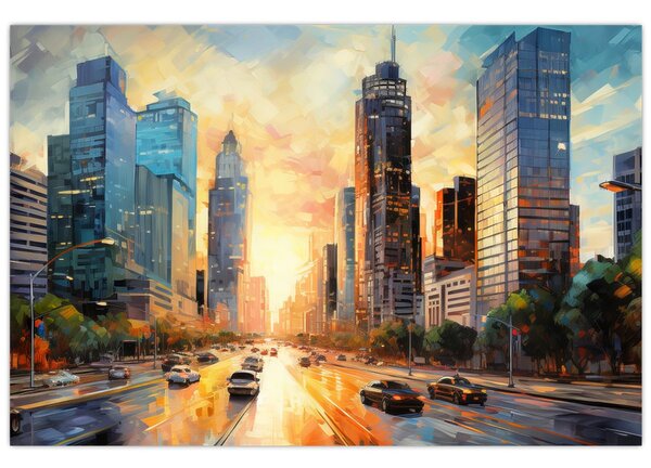 Slika - Slikarstvo grada (90x60 cm)