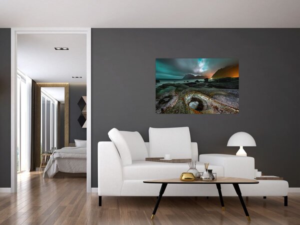 Slika - Noćna scena (90x60 cm)