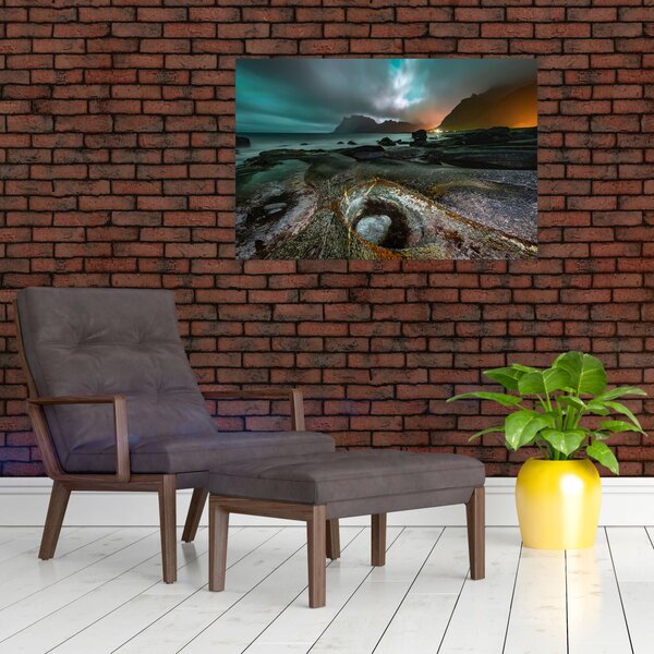 Slika - Noćna scena (90x60 cm)