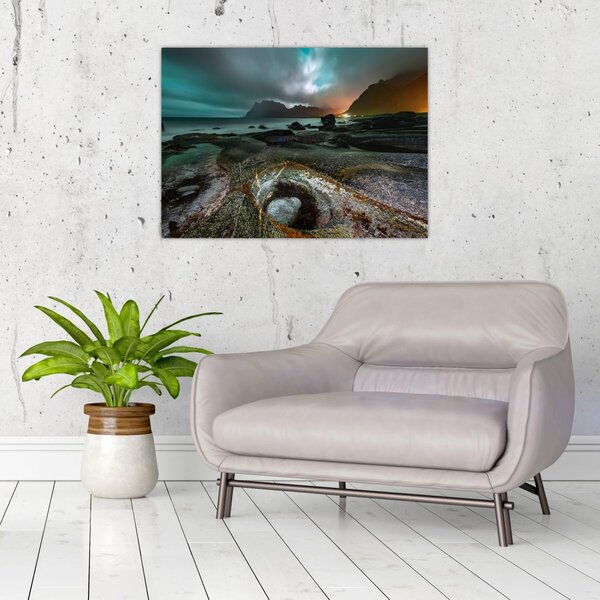 Slika - Noćna scena (70x50 cm)