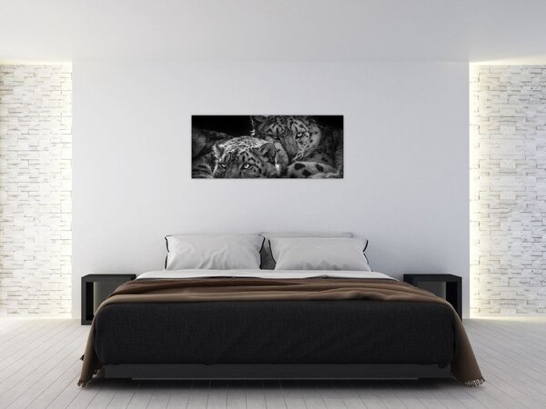 Slika - Gepardi koji se odmaraju (120x50 cm)