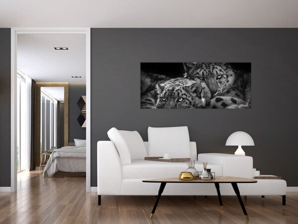 Slika - Gepardi koji se odmaraju (120x50 cm)