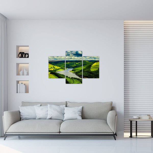 Slika - Zeleni krajolik (90x60 cm)