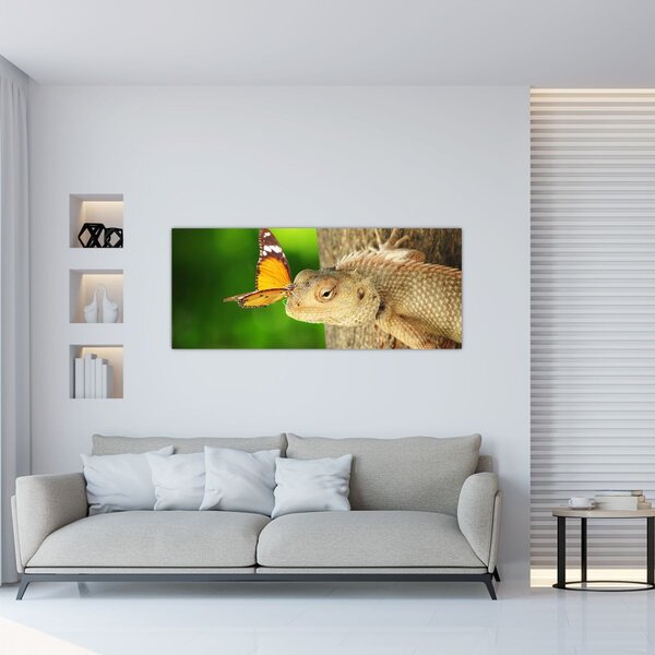 Slika - Gušter (120x50 cm)