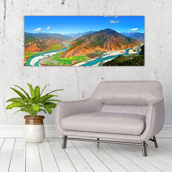 Slika - rijeka Yangtze (120x50 cm)